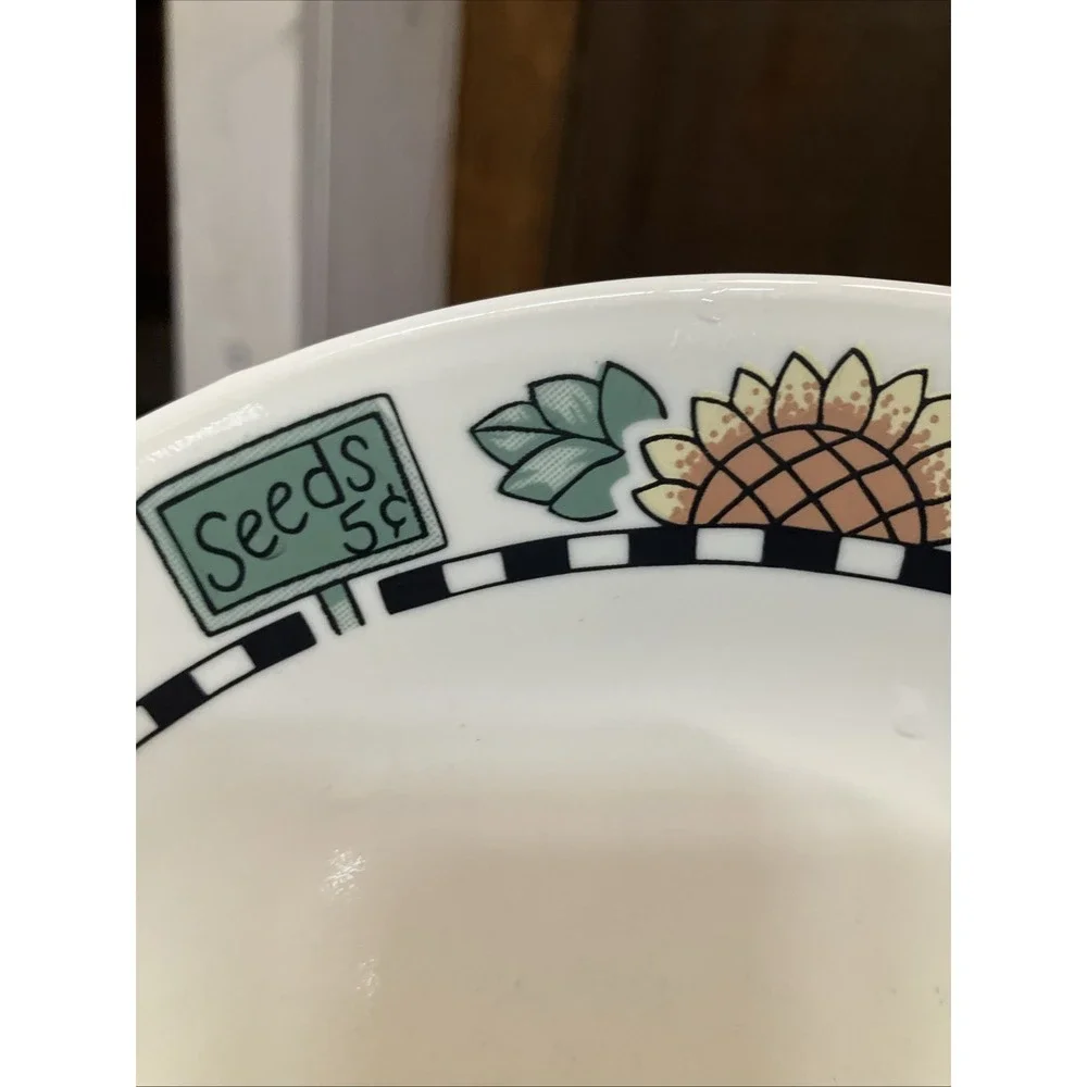 1 - Vintage Corelle SUNBLOSSOMS White Dinner Plate 10 1/4" - Picture 2 of 6